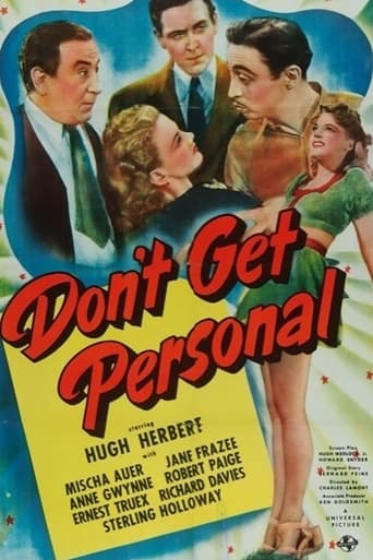 Don't Get Personal (1942)